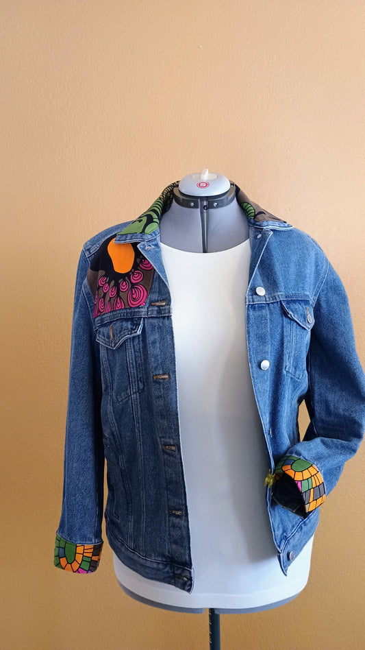 Jeans Jacket - Upcycled & Handmade