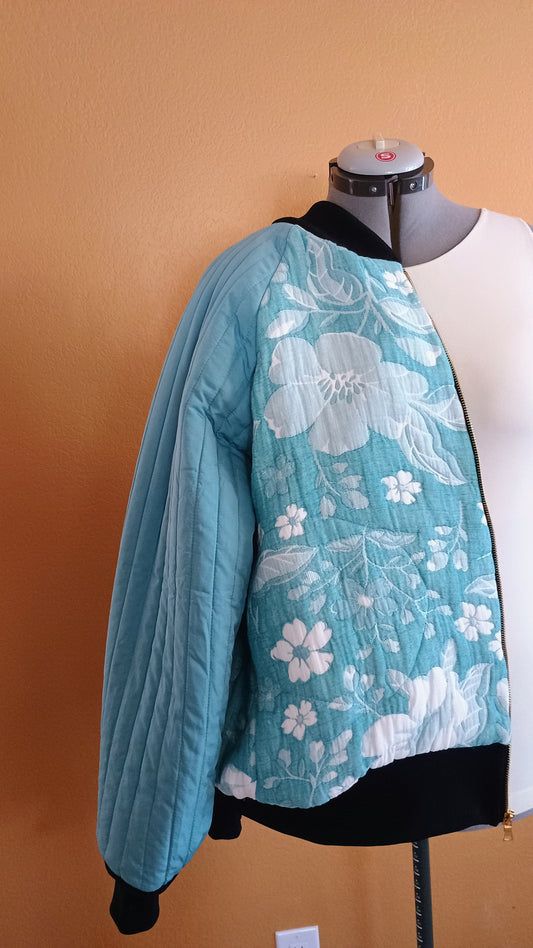 Original Handmade Upcycled Bomber Jacket