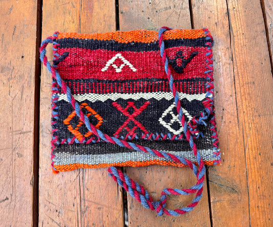 Vintage Woven Southwestern Purse