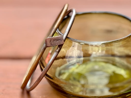 Upcycled Metal Bracelet