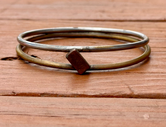 Upcycled Metal Bracelet