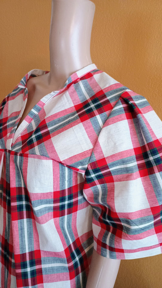 Handmade Spring/Summer Top - Upcycled