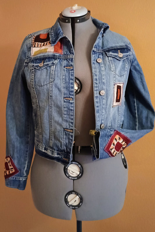 Jeans Jacket - Upcycled & Handmade