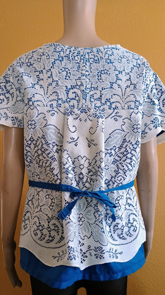 Handmade Spring-Summer Top - Upcycled