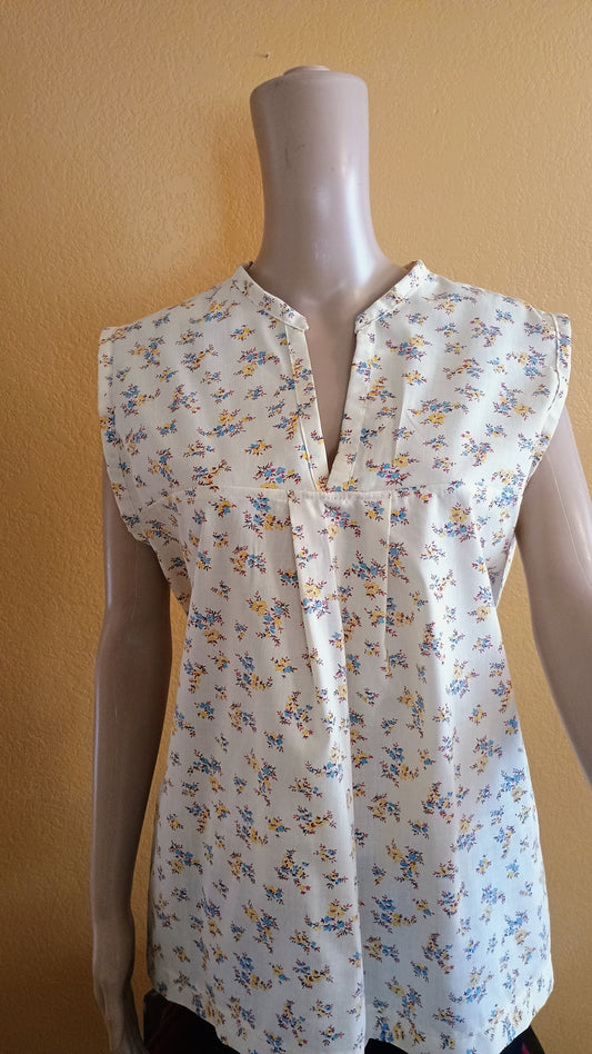 Handmade Spring/Summer Top - Upcycled