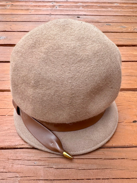 Vintage Henry Pollack Glenover Cloche Hat