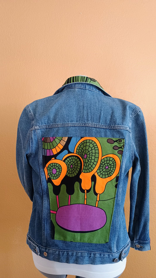 Jeans Jacket - Upcycled & Handmade