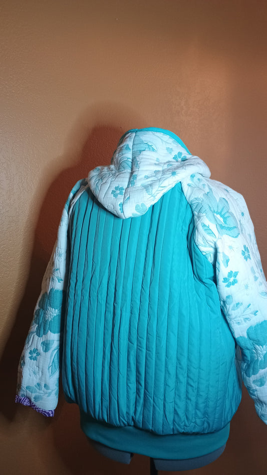 Original Handmade Bomber Jacket with Hood