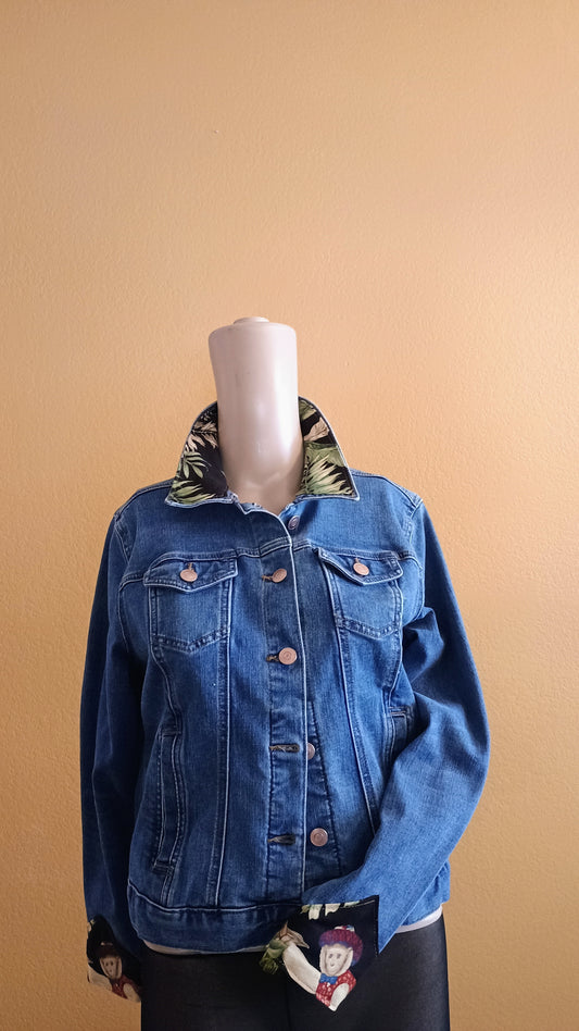 Jeans Jacket - Upcycled & Handmade
