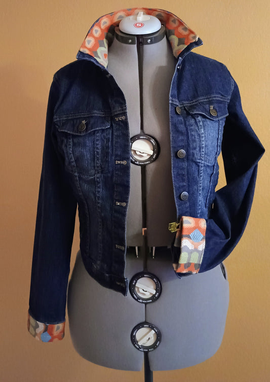 Jeans Jacket - Upcycled & Handmade